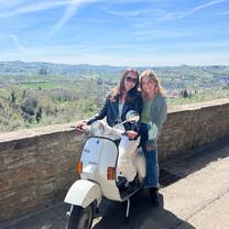 Florence, Italy. Vespa ride through Tuscany!